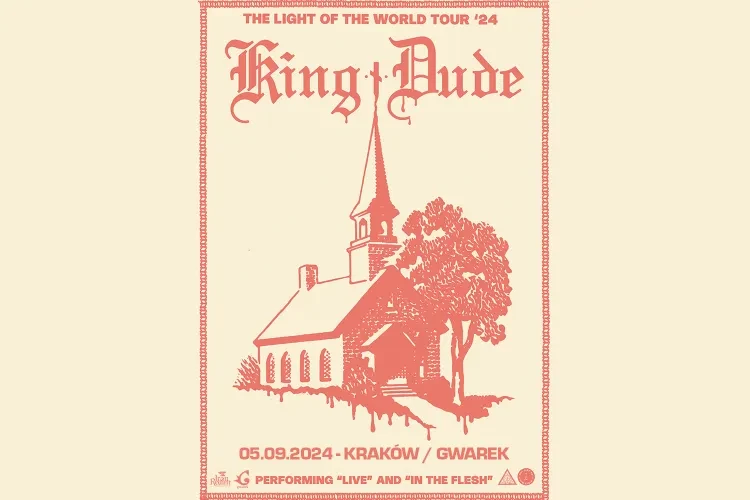 Klub Studio - King Dude The Light of the World Tour '24 klubgwarek - King Dude The Light of the World Tour '24