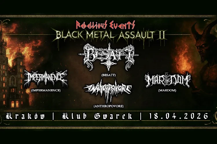 klubgwarek - Black Metal Assault II Besatt & Impermanence & Mardom & Anthropovore