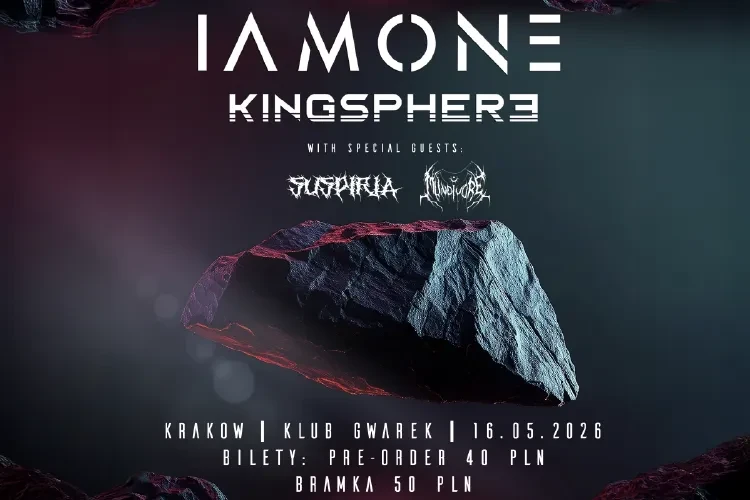 klubgwarek - IAMONE + Kingsphere + Mundivore + Suspiria