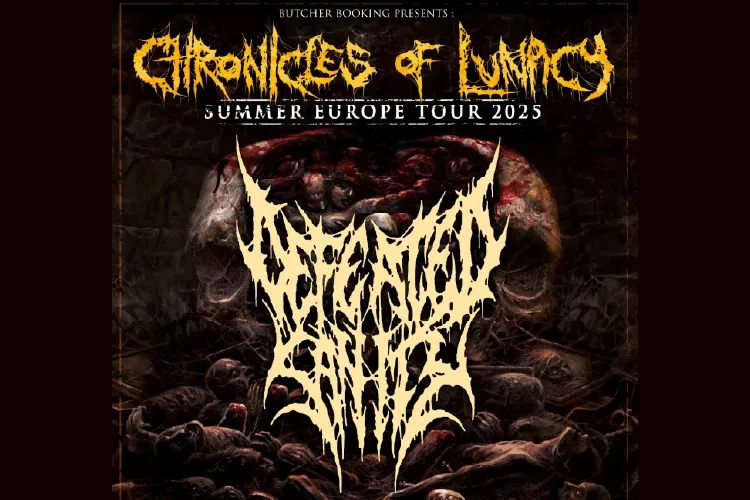 Klub Studio - Defeated Sanity Chronicles of Lunacy Summer Europe Tour 2025 klubgwarek - Defeated Sanity Chronicles of Lunacy Summer Europe Tour 2025